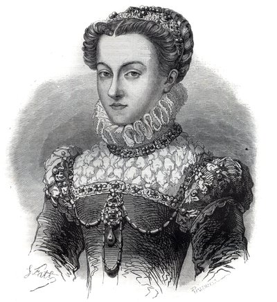 Porträtt av Madame d