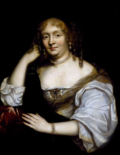 Porträtt av Madame de Sevigne, efter 1670 (olja på duk) av French School