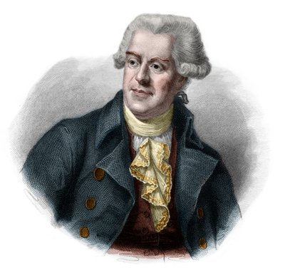 Porträtt av Pascal (Pasquale) Paoli (1725-1807) korsikansk patriot och ledare. av French School