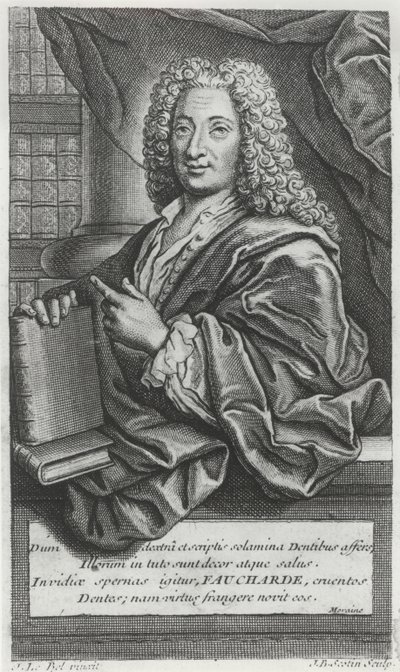 Porträtt av Pierre Fauchard (1678-1763) av French School