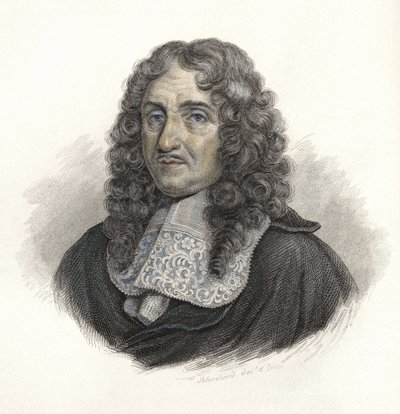 Porträtt av Pierre Paul de Riquet (1604-1680), fransk ingenjör. i "" Porträtt av användbara män"" av French School