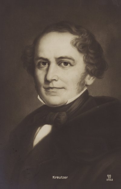 Porträtt av Rodolphe Kreutzer av French School