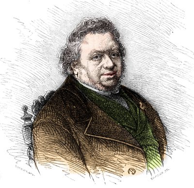 Porträtt av Saintine (Xavier Boniface de Saintine av French School