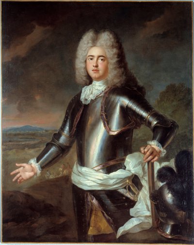 Porträtt av Simon Arnauld, markis av Pompone (1618 - 1699). Anonym målning av French School