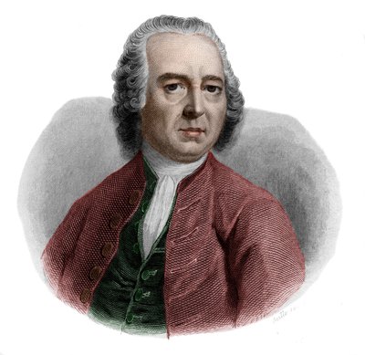Porträtt av Valentin Jamerey-Duval (1695-1775), fransk bibliotekarie och sekreterare. av French School