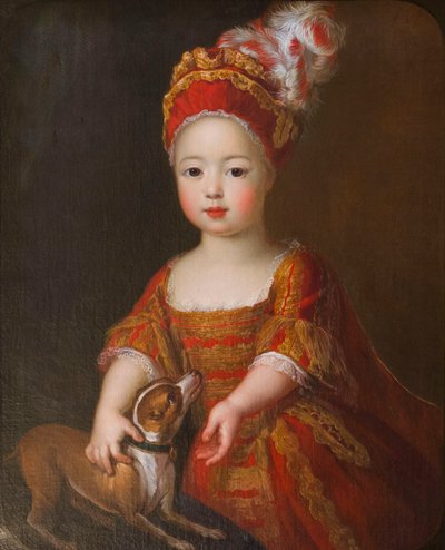 Porträtt av den unga prinsen av Lorraine av French School