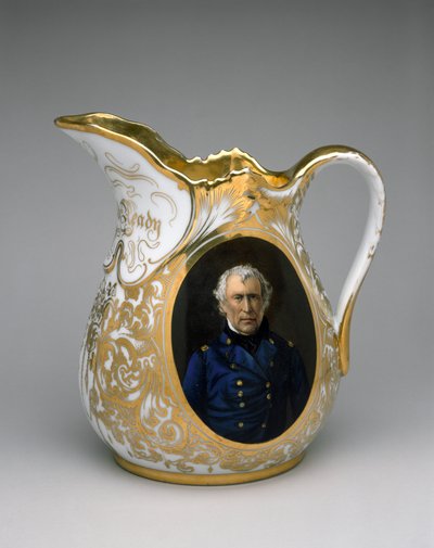 Presentationskanna, ca 1848-50 (porslin) av French School