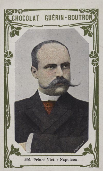 Prins Victor Napoleon (färgad bild) av French School
