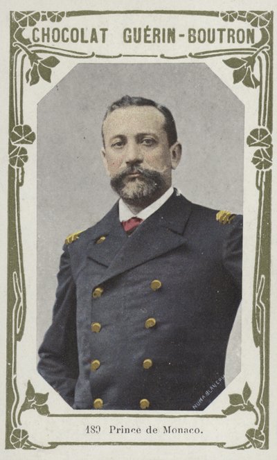 Prince de Monaco (färgad bild) av French School