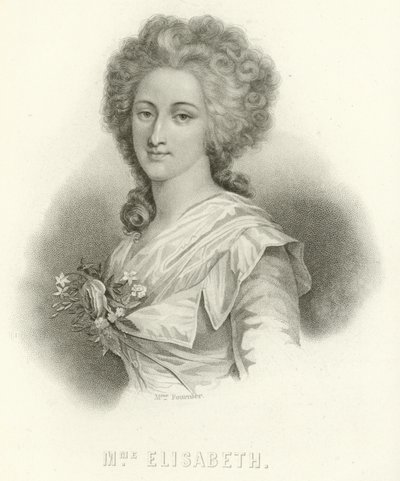 Prinsessan Elisabeth av Frankrike av French School