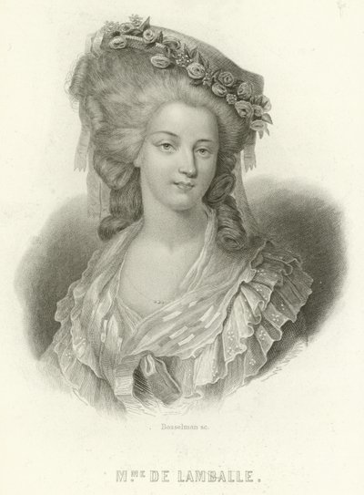 Prinsessan Maria Luisa av Savojen av French School