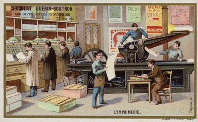 Printworks (chromolitho) av French School