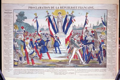 Franska republikens proklamation, 25 februari 1848 av French School