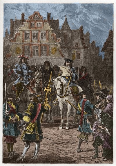 Tillkännagivande om återkallande av ediktet i Nantes (22 oktober av French School