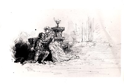 Produktionshäfte för Ruy Blas (1838) av Victor Hugo (1802-85), 1880 (penna och bläck på papper) av French School