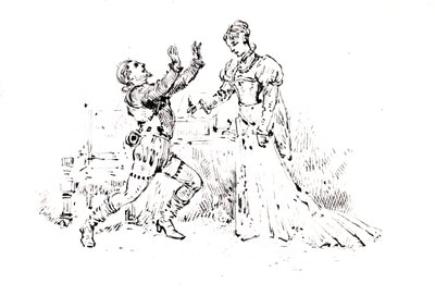 Produktionshäfte för Ruy Blas (1838) av Victor Hugo (1802-85), 1880 (penna och bläck på papper) av French School