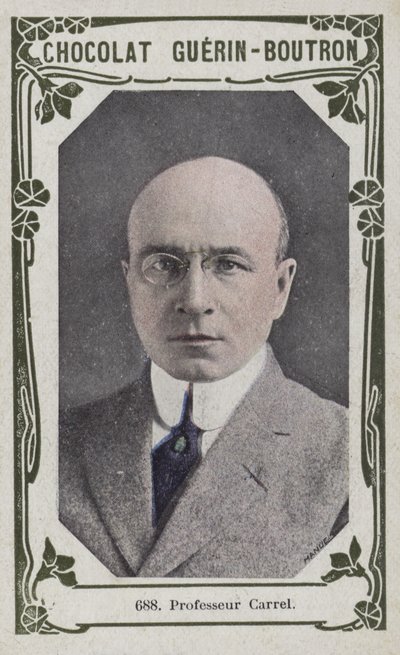 Professor Carrel (färgad bild) av French School