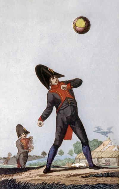 Elev vid Napoleon Secondary School i Paris, ca 1810 (färgstick) av French School