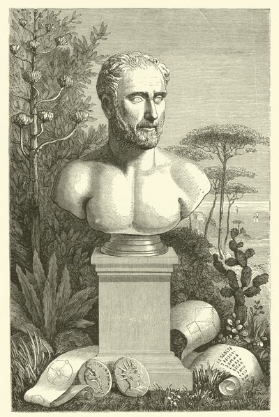Pythagoras (gravyr) av French School