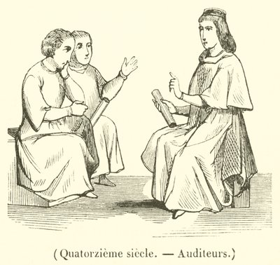 1300-talet, Revisorer (gravyr) av French School