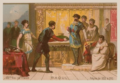 Raoul, kung av Frankrike (ca 890-936) av French School