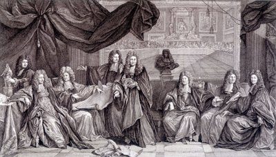 Återhämtning av Ludvig XIV, ca. 1689. av French School