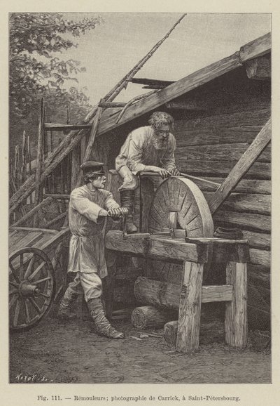Remouleurs (gravyr) av French School