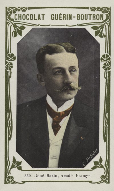 Rene Bazin, Franska Akademien (färgad bild) av French School