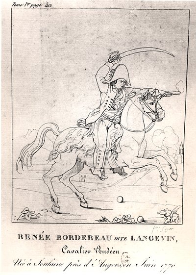 Renee Bordereau, kallad Langevin (1770-1828) av French School