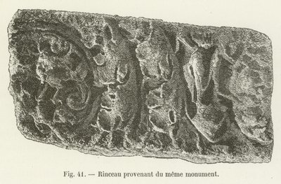Rinceau från samma monument av French School
