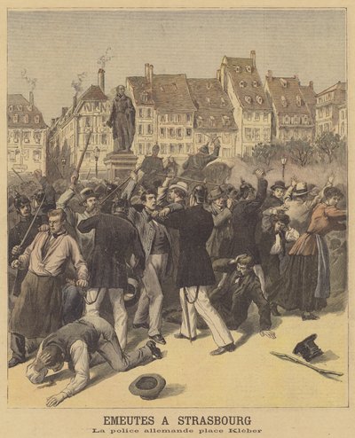Upplopp i Strasbourg av French School