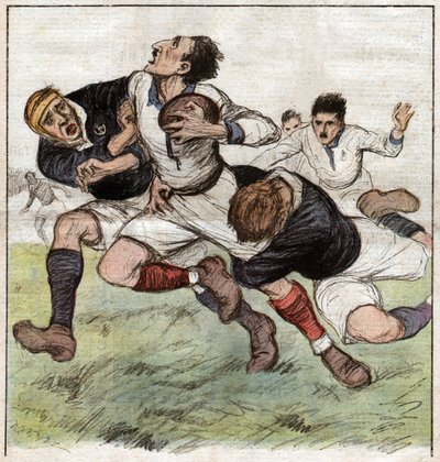 Rugbymatch av French School