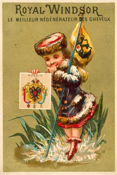 Ryssland (chromolitho) av French School
