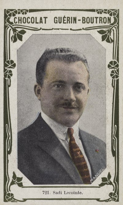 Sadi Lecointe (färgad bild) av French School