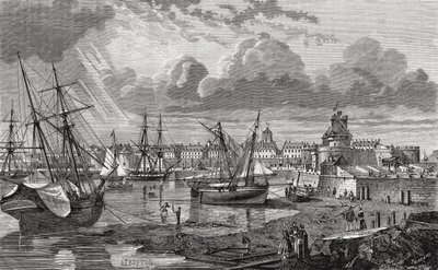Saint Malo på 1700-talet, från 