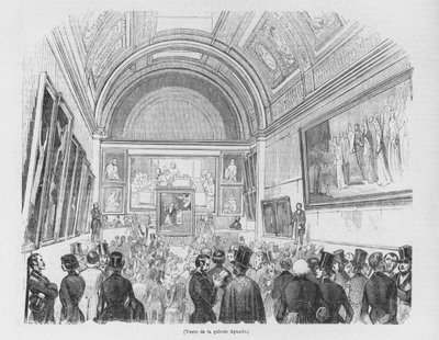 Försäljning av Aguado-galleriet, 1843 av French School