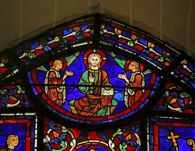 Scen från St. Martins liv, Chartres katedral av French School