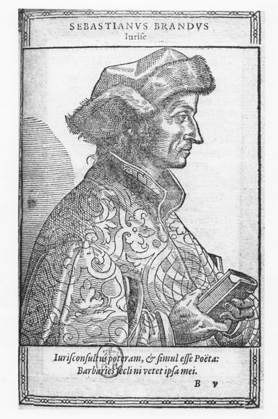 Sebastian Brant (gravyr) av French School