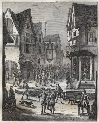 Belägring av Paris (1358) - I februari av French School