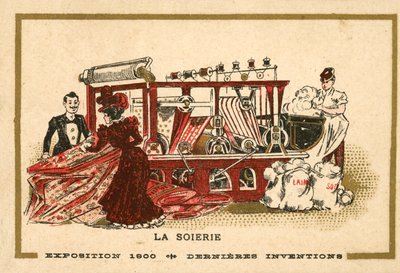 Silkestillverkning (chromolitho) av French School