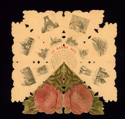 Souvenir of the Exposition Universelle 1889, Paris, Frankrike (färg litho) av French School
