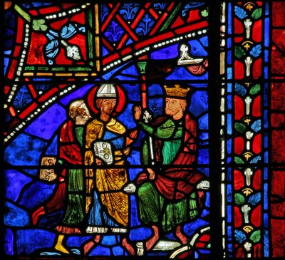 St. Apollinaire: inför en domare (w36) av French School