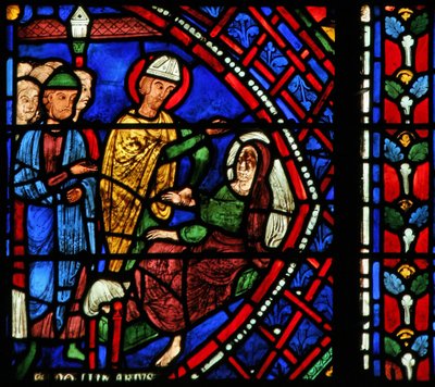 St. Apollinaire: heals the tribunes wife (w36) av French School