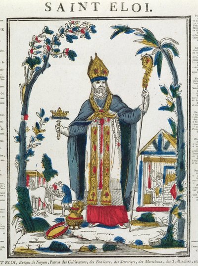 St. Eloi (ca 588-660) av French School