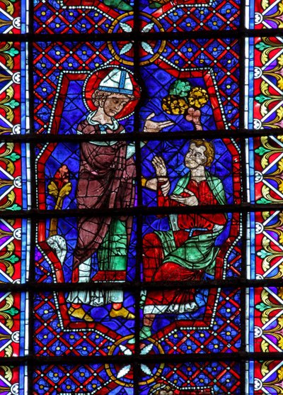 St Martin - healing the sick (w109) av French School