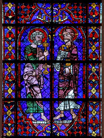 St Peter - tar emot nycklarna (w105) av French School