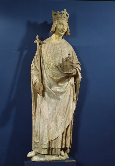 Staty av Karl V (1338-80) kung av Frankrike, 1365-80 (se även 27646) av French School