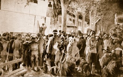 Studerar krigsnyheter i Nice: A Cosmopolitan Crowd on the French Riviera, 1914-19 av French School