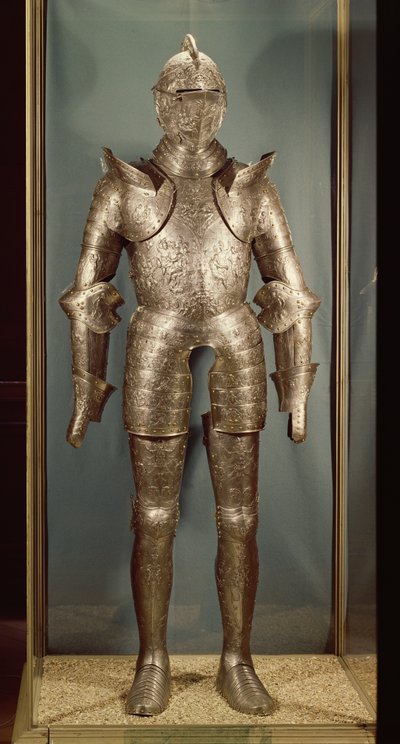 Henri II:s rustning (1519-59) (järn) av French School