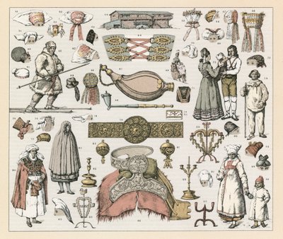 Sverige Costumeswed av French School
